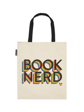 Book Nerd Pridetote Bag (out Of Print)