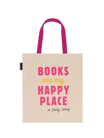 Emily Henry: Happy Place Tote Bag (out Of Print)