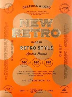 NEW RETRO: 20th Anniversary Edition : Graphics & Logos in Retro Style